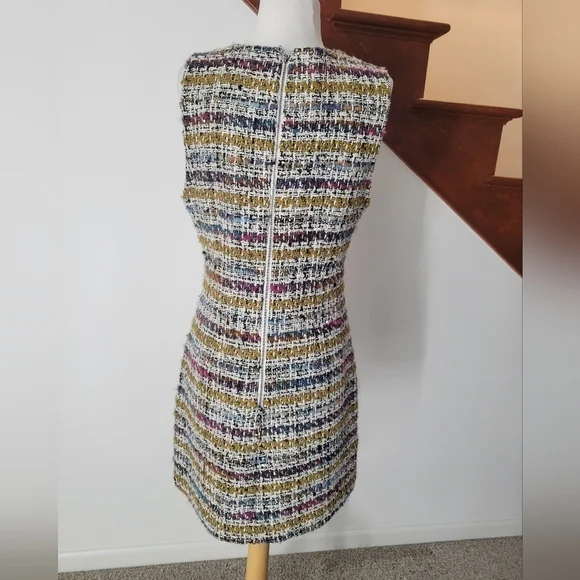 Alice + Olivia Coley Plaid Sleeveless Tweed A-Line Mini Dress Size 6 New - infinityhomeware.co.za Alice + Olivia Coley Plaid Sleeveless Tweed A-Line Mini Dress Size 6 New - infinityhomeware.co.za